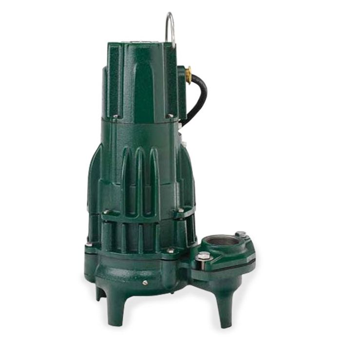 Zoeller 293-0014, Model G293, Waste-Mate 290 Series, High Head Sewage Pump, 1 HP, 460 Volts, 3 Phase, 4.0 Amps, Single Seal, 2
