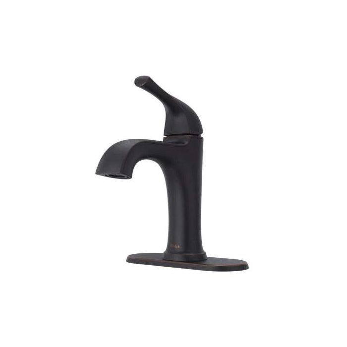 Pfister LF-042-LRYY Ladera Single-Hole Single-Handle Bathroom Faucet in Tuscan Bronze
