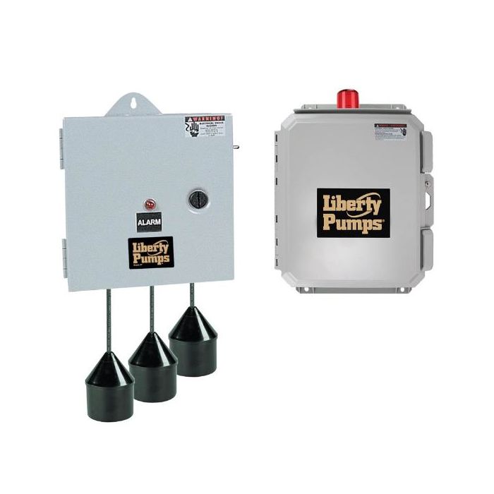 Liberty Pumps AE34=3-171-5 Duplex Control Panel With 50 Feet Power Cord