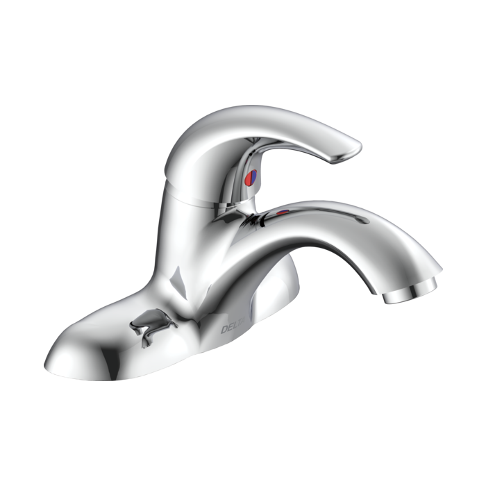 Delta 22C191 Commercial 22C: 1H Cast Lav, 4