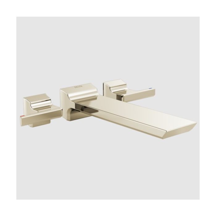Delta T5799-PN-PR-WL Pivotal™: Wall Mount Tub Filler Trim
