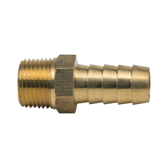 BrassCraft 125-8-12 1/2 in. I.D. Hose Barb x 3/4 in. MIP, Male Hose Barb Adapter