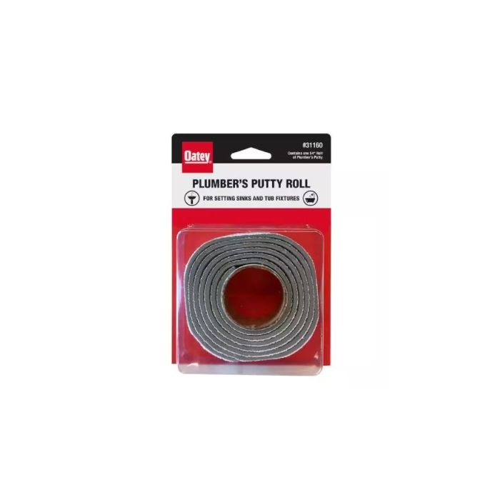 Oatey 311601 Plumbers Putty Roll, Gray