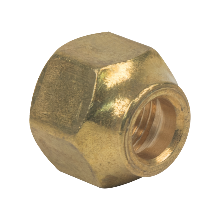 BrassCraft 141S-6 3/8 in. O.D. Forged Brass Flare Nut - Short