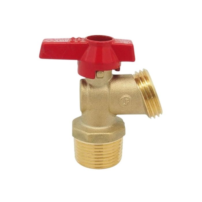 Red-White Valve 514Ab-1/2 Low Lead Brass No Kink Boiler Drain Mnpt