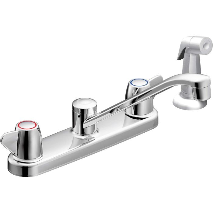 Moen CA40613 Cornerstone Two Handle Kitchen With Spray