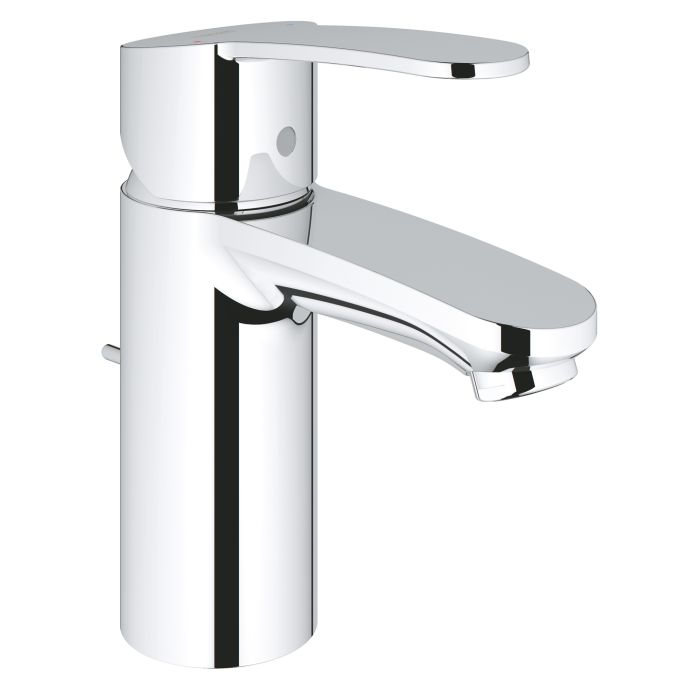 Grohe 2303600A Eurostyle Cosmopolitan S-Size Single-Handle Single-Hole Bathroom Faucet - 1.2 GPM,2303600A,StarLight Chrome