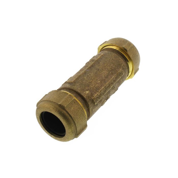 Matco V 450L04LF 450LlF Long Compression Coupling, 3/4 X 1 In Nominal, IPS X CTS End Style, Brass, Import