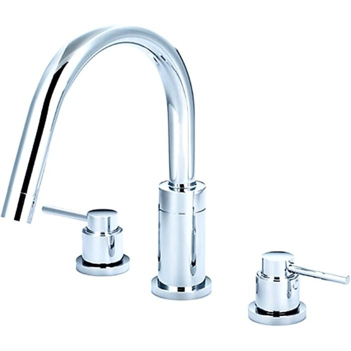 Pioneer 4MT620-BN Two Handle Roman Tub Set, PVD Brushed Nickel Finish