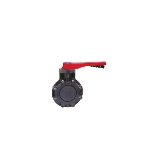 Spears 722311-080 Butterfly Valve, 8 in Nominal, Flanged End Style, 150 lb, PVC Body, EPDM Softgoods, Domestic
