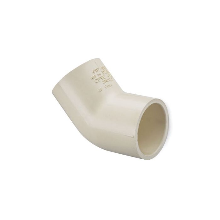 Spears EverTUFF 4117-005 45 deg Elbow, 1/2 in, Socket, CPVC, Domestic