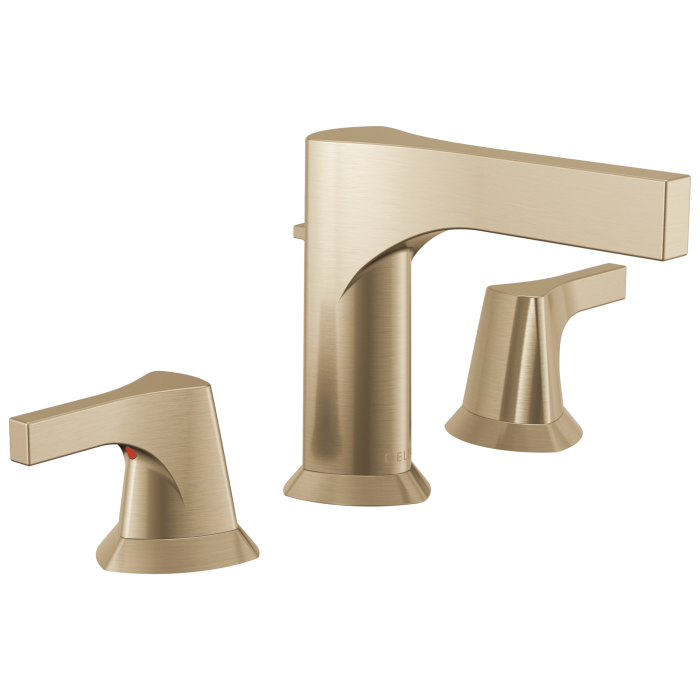 Delta 3574-CZMPU-DST Two Handle Widespread Bathroom Faucet