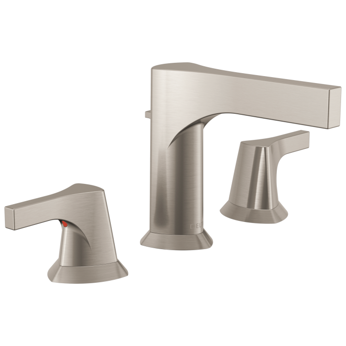 Delta 3574-SSMPU-DST Two Handle Widespread Bathroom Faucet