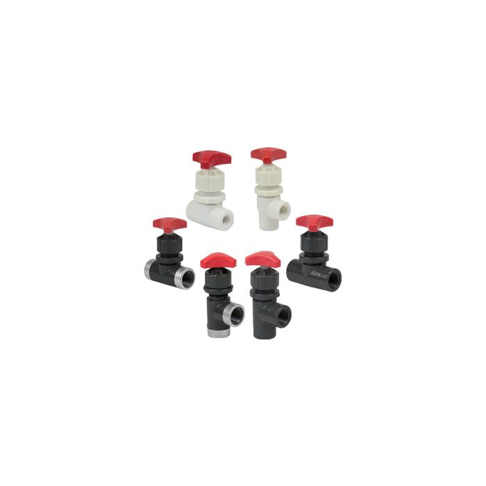 Spears 5591-005 1/2 PVC Globe Pattern Needle Valve