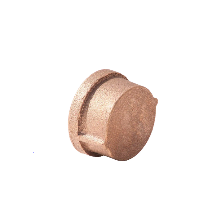 LF 1-1/2 BRS 125# THRD CAP DOM