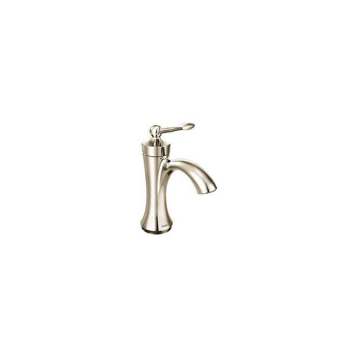 Moen 4500NL Polished Nickel One-Handle Bathroom Faucet