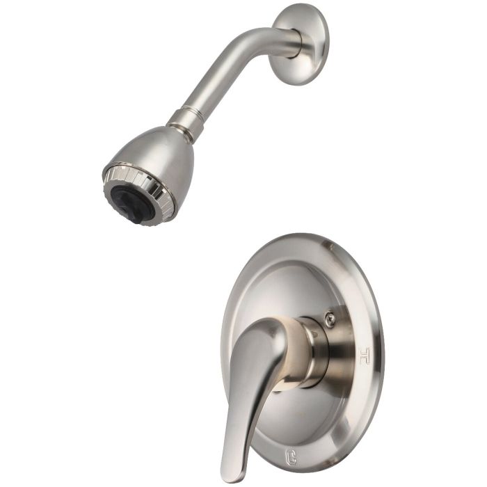 Pioneer P-2302T-BN Single Handle Shower Trim Set, PVD Brushed Nickel Finish