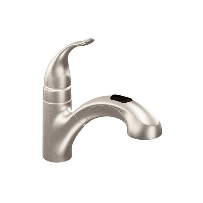 Moen 67315SRS Spot Resist Stainless One-Handle Pullout Kitchen Faucet