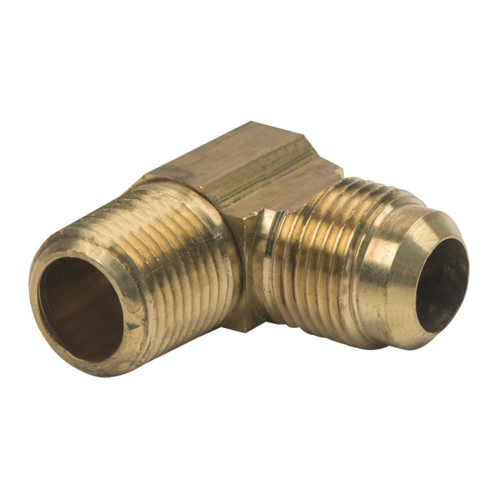 BrassCraft 49-10-8 5/8 in. O.D. Flare x 1/2 in. MIP Brass Flare Reducing Male Elbow
