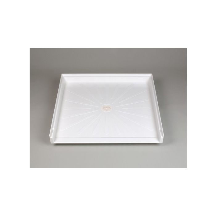 Mustee 3739M Caregiver Shower Base, White