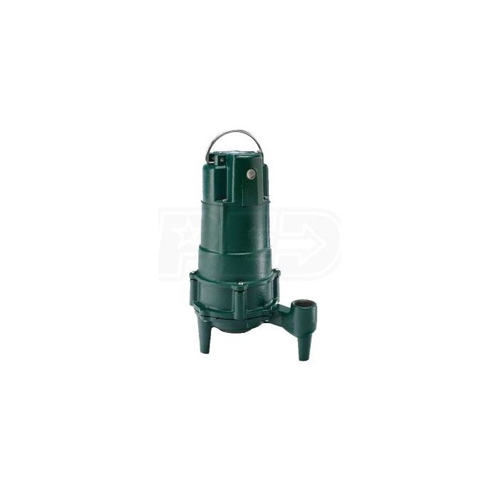 Zoeller 807-0002 - 1 Hp Cast Iron Residential Grinder Pump (1-1/4