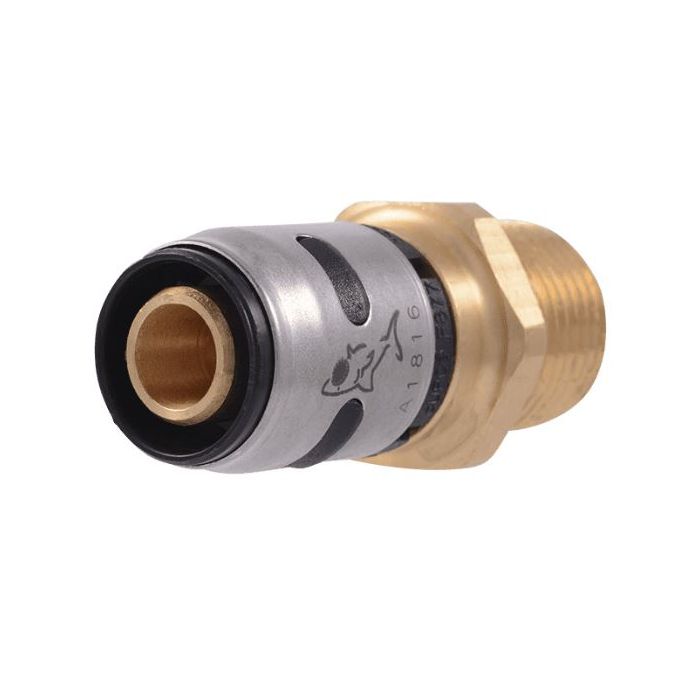 SharkBite K140WP3 1 in PEXxMNPT LF EvoPEX Brass Male Adapter
