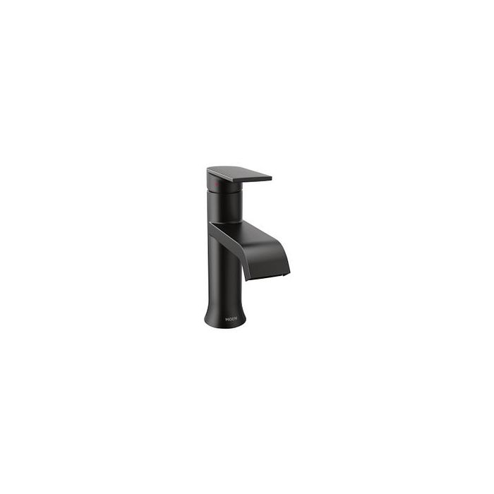 Moen 6702BL Matte Black One-Handle Bathroom Faucet