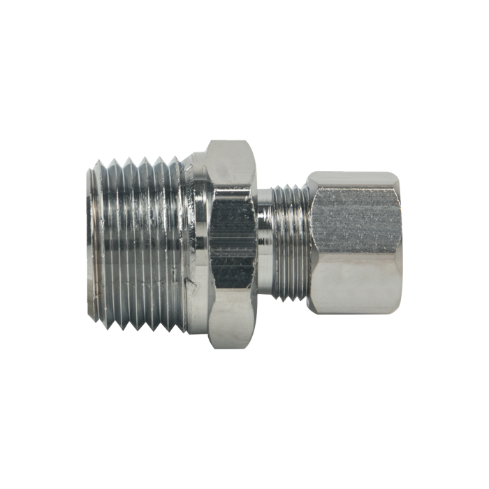 BrassCraft 68-6-8X C 3/8 in. O.D. Compression x 1/2 in. MIP No-lead Brass Compression Male Reducing Adapter Fitting in Chrome