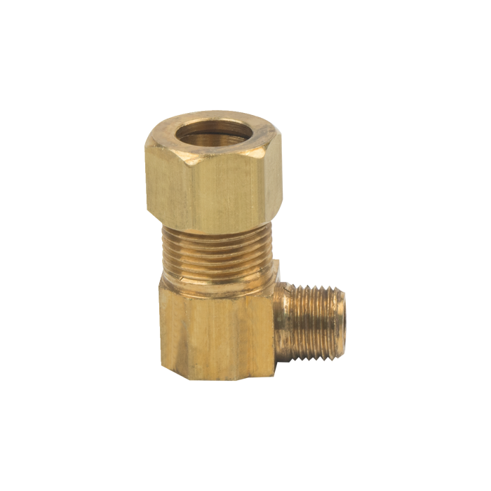 BrassCraft 69-6-2 3/8 in. O.D. Tube x 1/8 in. MIP Compression Male Reducing Elbow