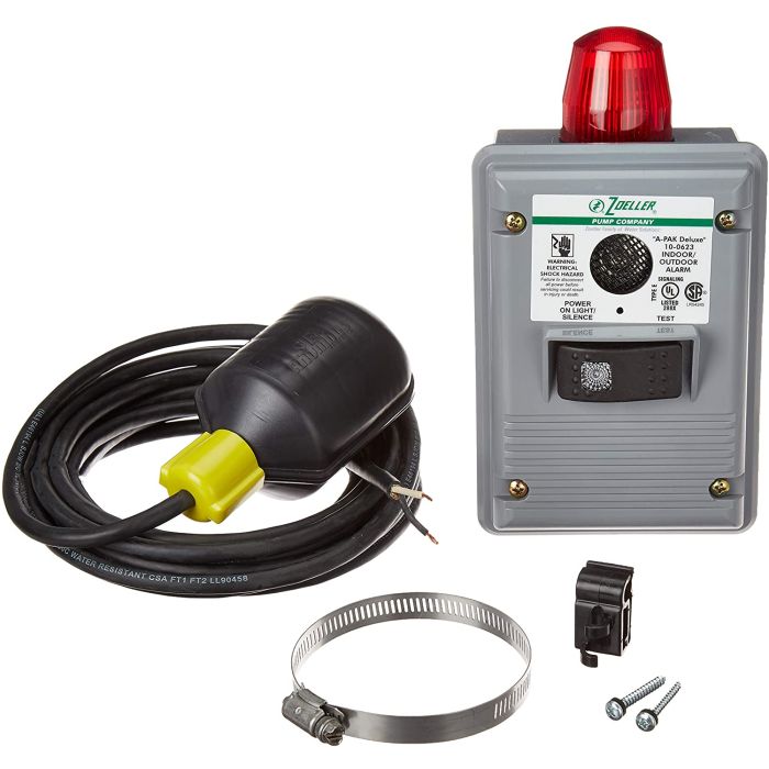 Zoeller 10-0623 A-Pak Indoor/Outdoor Alarm System