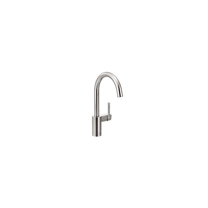 Moen 7365 Chrome One-Handle Kitchen Faucet
