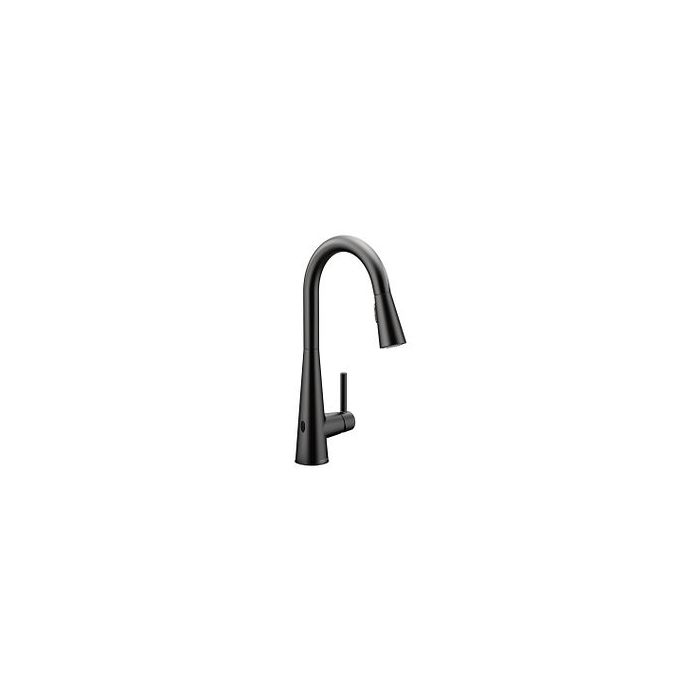 Moen 7864EWBL Matte Black One-Handle Pulldown Kitchen Faucet