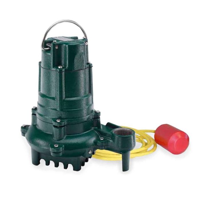 Zoeller 2137-0006, Model BE2137 High Temperature Submersible Pump, 0.5 HP, 230V, 1PH, 10' VLFS, 1-1/2 Discharge, 15 ft. Cord, Automatic