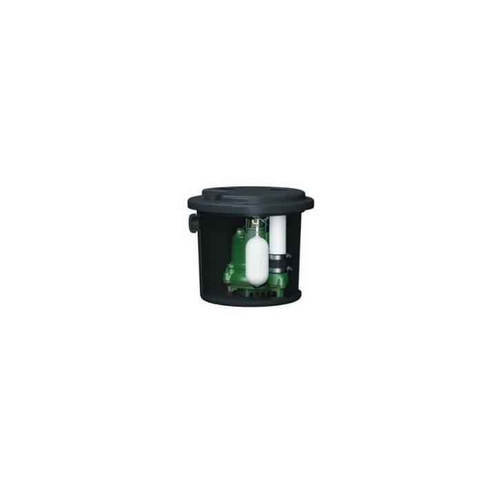 Zoeller 105-0017 Drain Pump, 1/3 - 1/2 Hp, 1 Phase, Bronze/Cast Ironbasin Package System