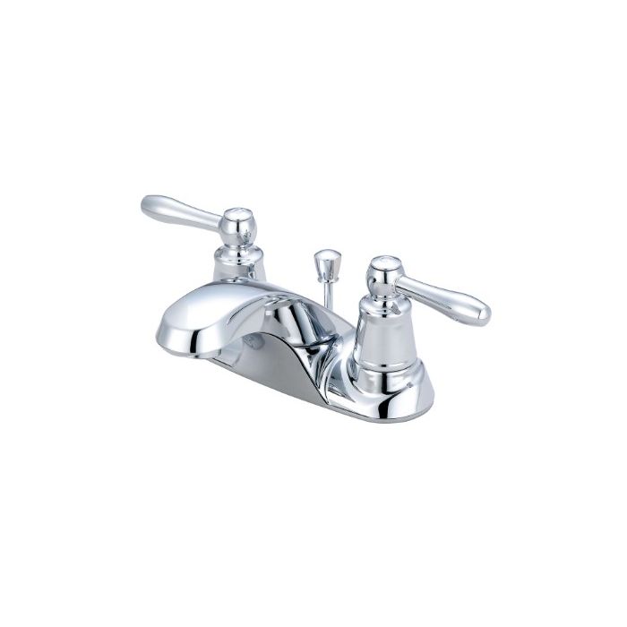 Pioneer 3LG130 Two Handle Lavatory Faucet, PVD Polished Chrome Finish