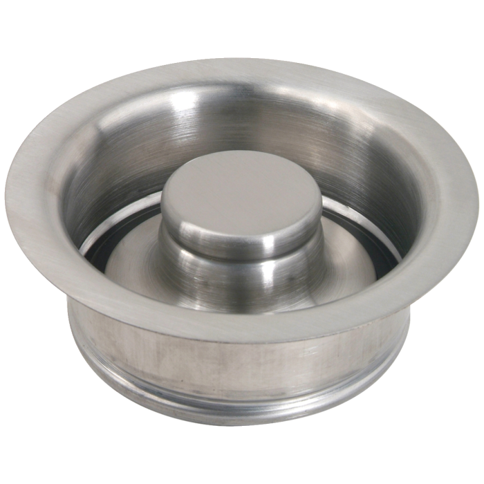 BrassCraft BC7131 SS 3-1/2 in. Garbage Disposal Flange and Stopper Kit in Stainless Steel PVD