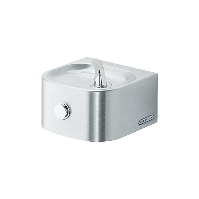 Elkay EDFP210FPK Soft Sides Single Fountain Non-Filtered Non-Refrigerated, Freeze Resistant Stainless