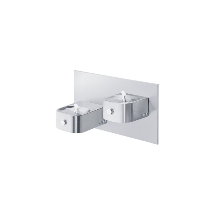 Elkay EDFP217RAC Soft Sides Bi-Level Reverse Fountain Non-Filtered, Non-Refrigerated Stainless