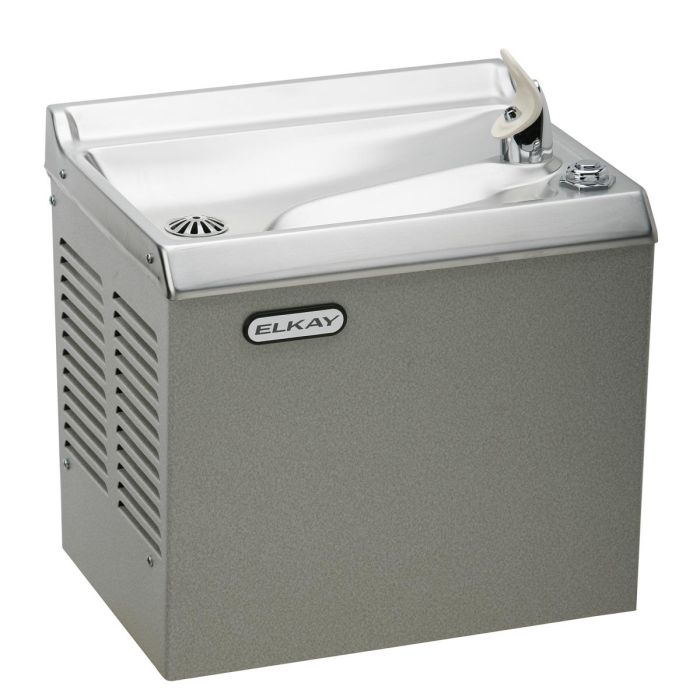 Elkay HEWDS Cooler Wall Mount Slant Front Non-Filtered, Non-Refrigerated Stainless