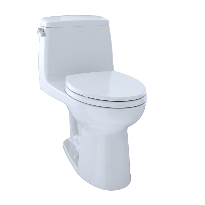 TOTO Ultramax One-Piece Elongated 1.6 GPF Ada Compliant Toilet, Cotton White 
