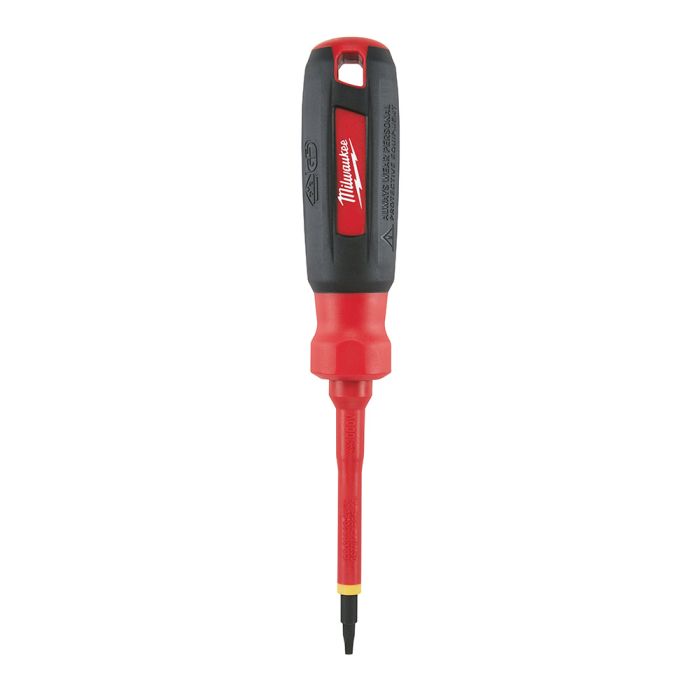 Milwaukee Tool 48-22-2251 #1 Square 3 In. 1000V Insulated Screwdriver