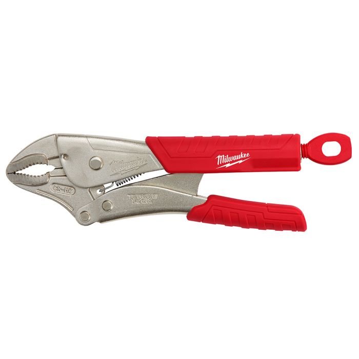 Milwaukee Tool 48-22-3410 10 In. Torque Lock Curved Jaw Locking Pliers With Grip