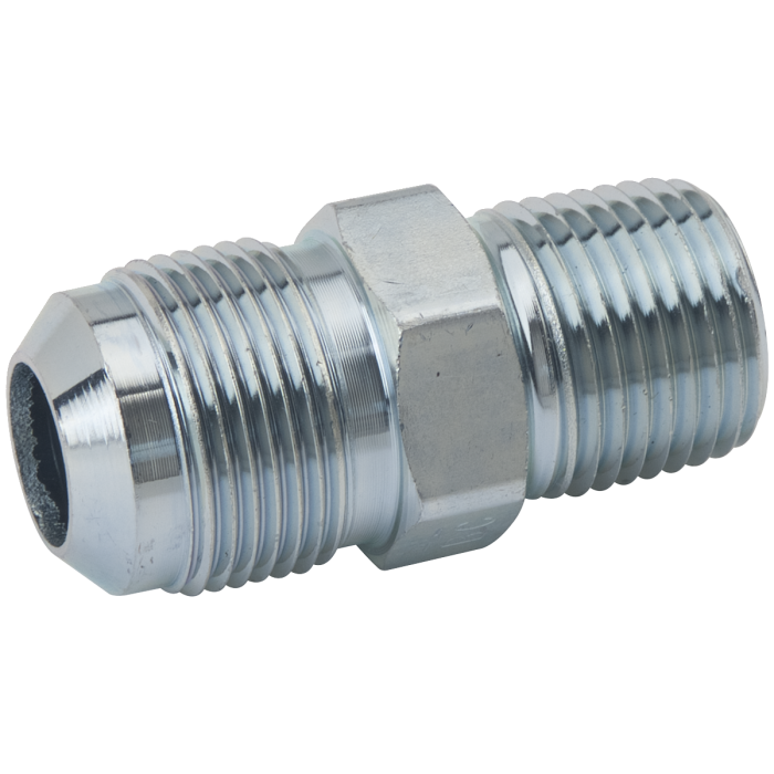 BrassCraft MAU2-10-8S B 5/8 in. O.D. Flare (15/16-16 Thread) x 1/2 in. MIP (3/8 in. FIP) Steel Gas Fitting