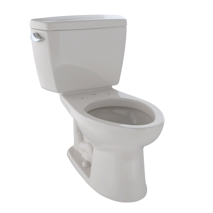 TOTO Drake Two-Piece Elongated 1.6 GPF Ada Compliant Toilet, Sedona Beige 