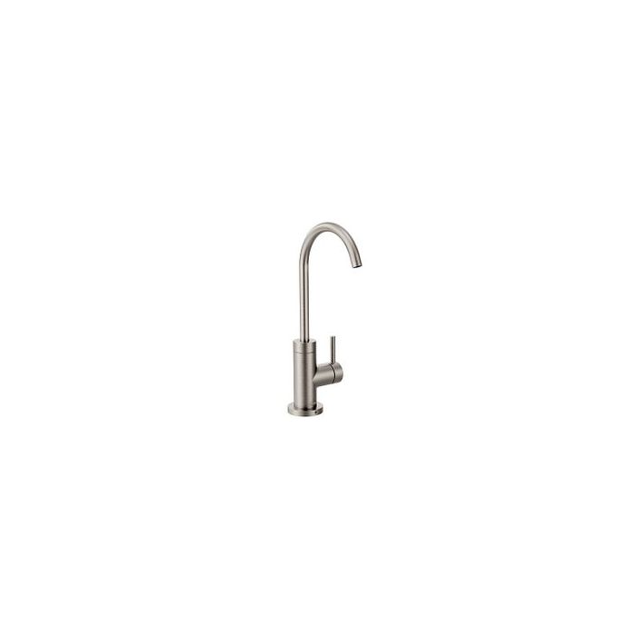 Moen S5530SRS Spot Resist Stainless One-Handle Beverage Faucet