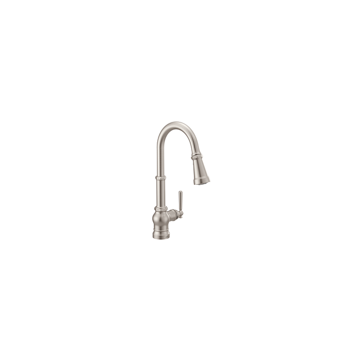 Moen S72003SRS Spot Resist Stainless One-Handle Pulldown Kitchen Faucet