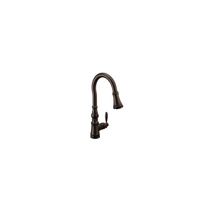 Moen S73004ORB Oil Rubbed Bronze One-Handle Pulldown Kitchen Faucet