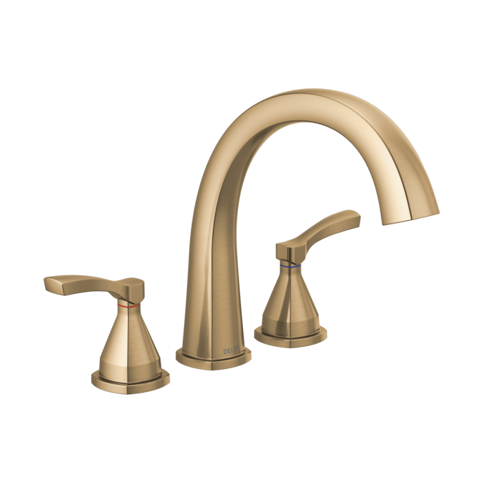 Delta T2777-CZ Stryke®: Three Hole Roman Tub Trim