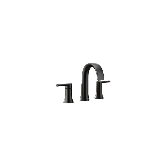 Moen TS6925BL Matte Black Two-Handle Bathroom Faucet