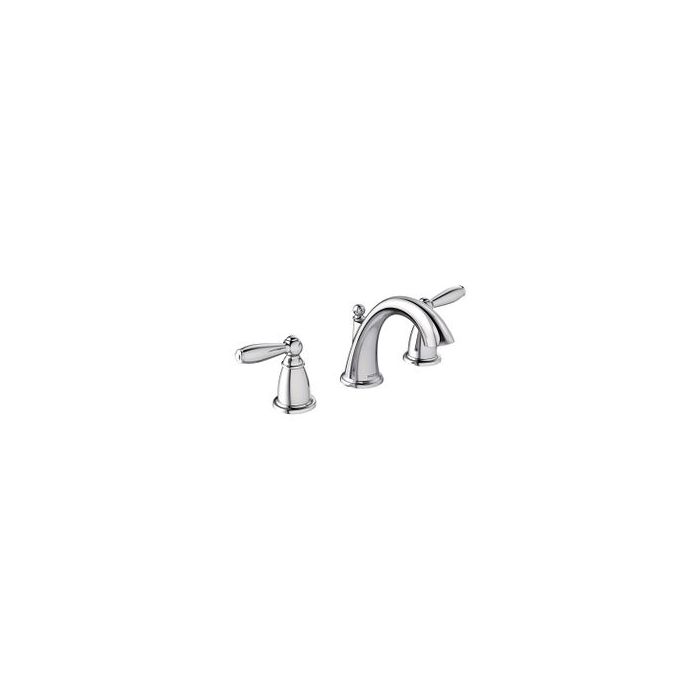 Moen Tv6620 Chrome Two-Handle Bathroom Faucet